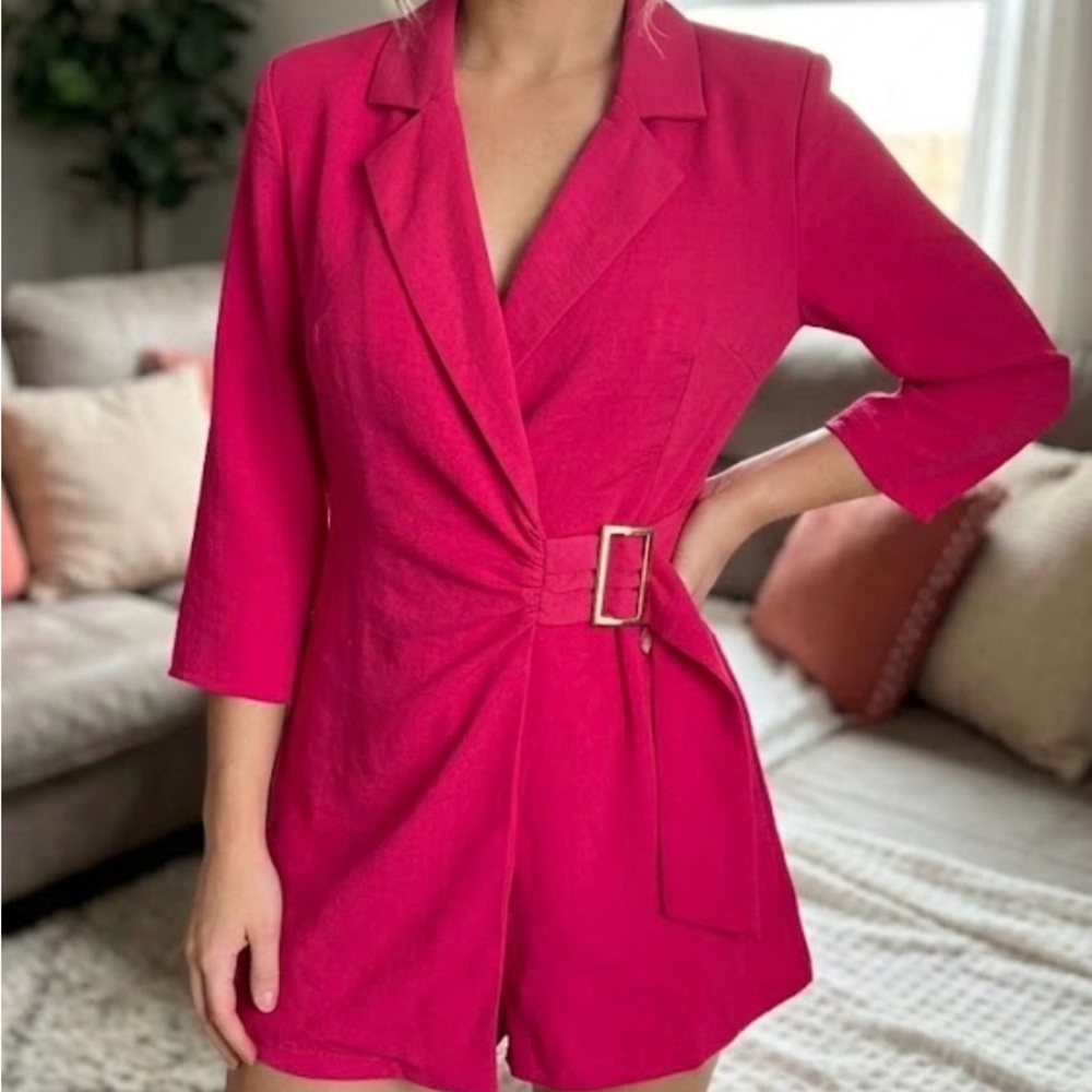 Zara Bold Scarlet Jacket
